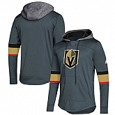 Women Vegas Golden Knights Gray Customized All Stitched Hooded Sweatshirt